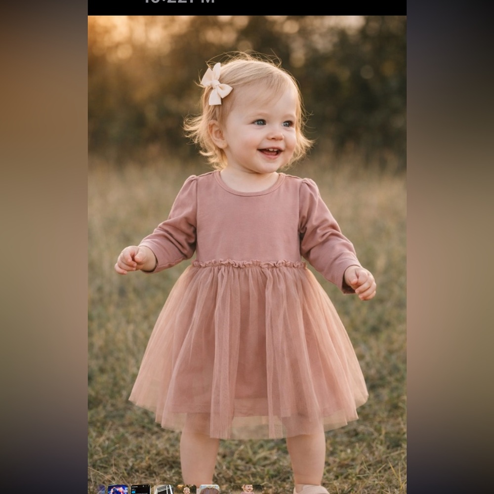 Lovely Adorable/Dainty/Enchanting Charming Pink Tutu Baby Dress